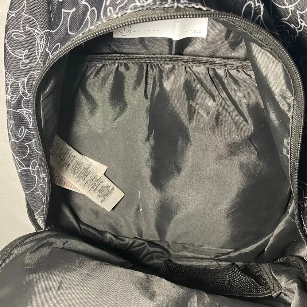 DISNEY MICKEY MOUSE Sketch All Over Print Black Backpack